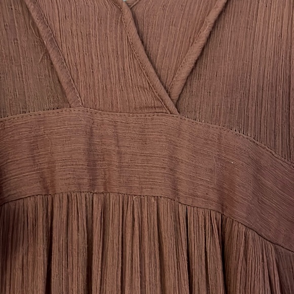 Free People coral maxi dress, XS - Picture 4 of 6